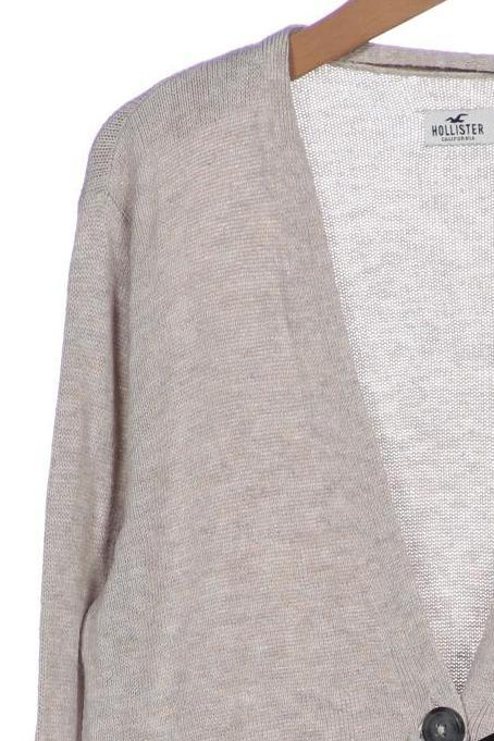 Cardigan Homme Hollister Beige Taille S 4