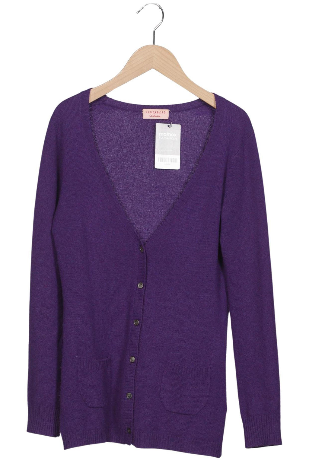 Hugenberg Cardigan Purple S Cashmere 2