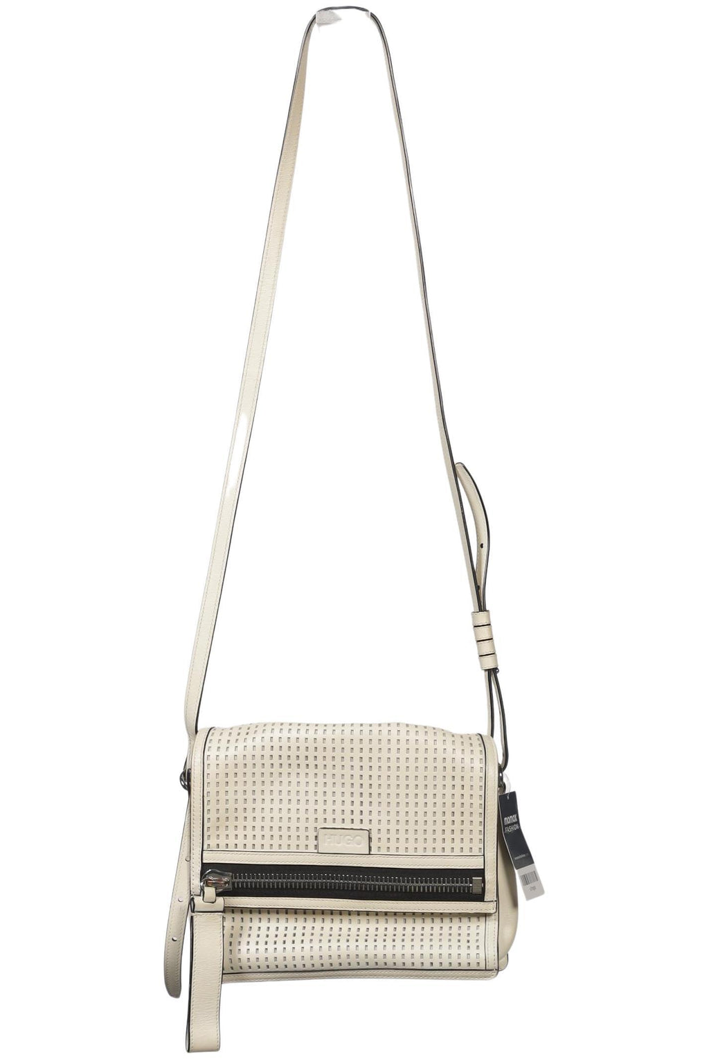 Hugo Boss Small Leather Handbag Cream 2