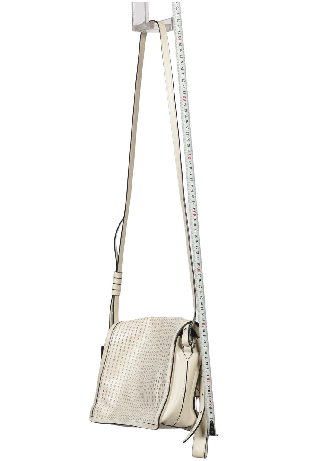 Hugo Boss Small Leather Handbag Cream 3