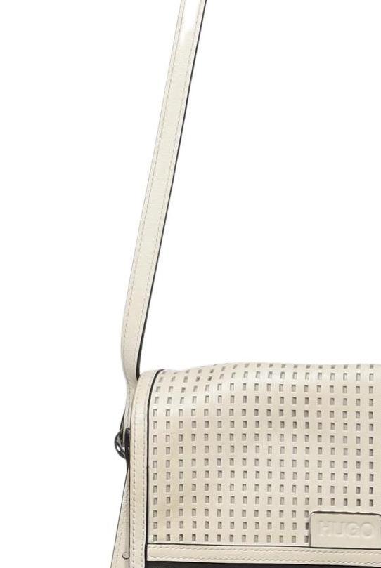 Hugo Boss Small Leather Handbag Cream 4