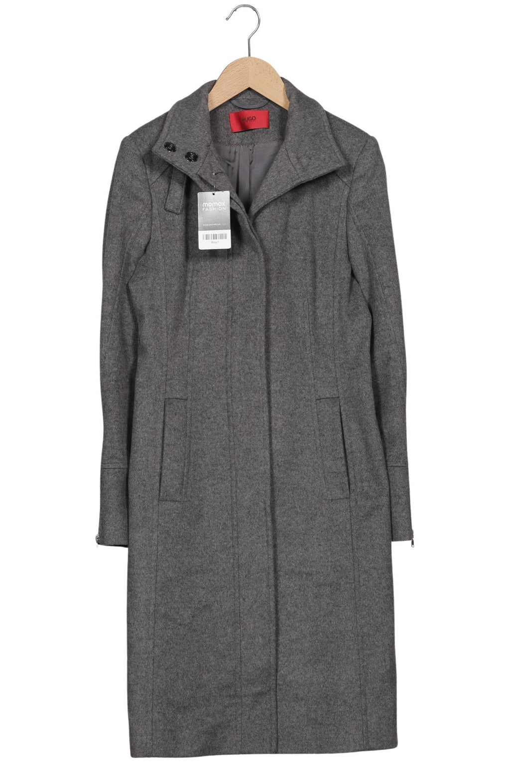 Hugo Boss Women Coat Gray EU 34 2