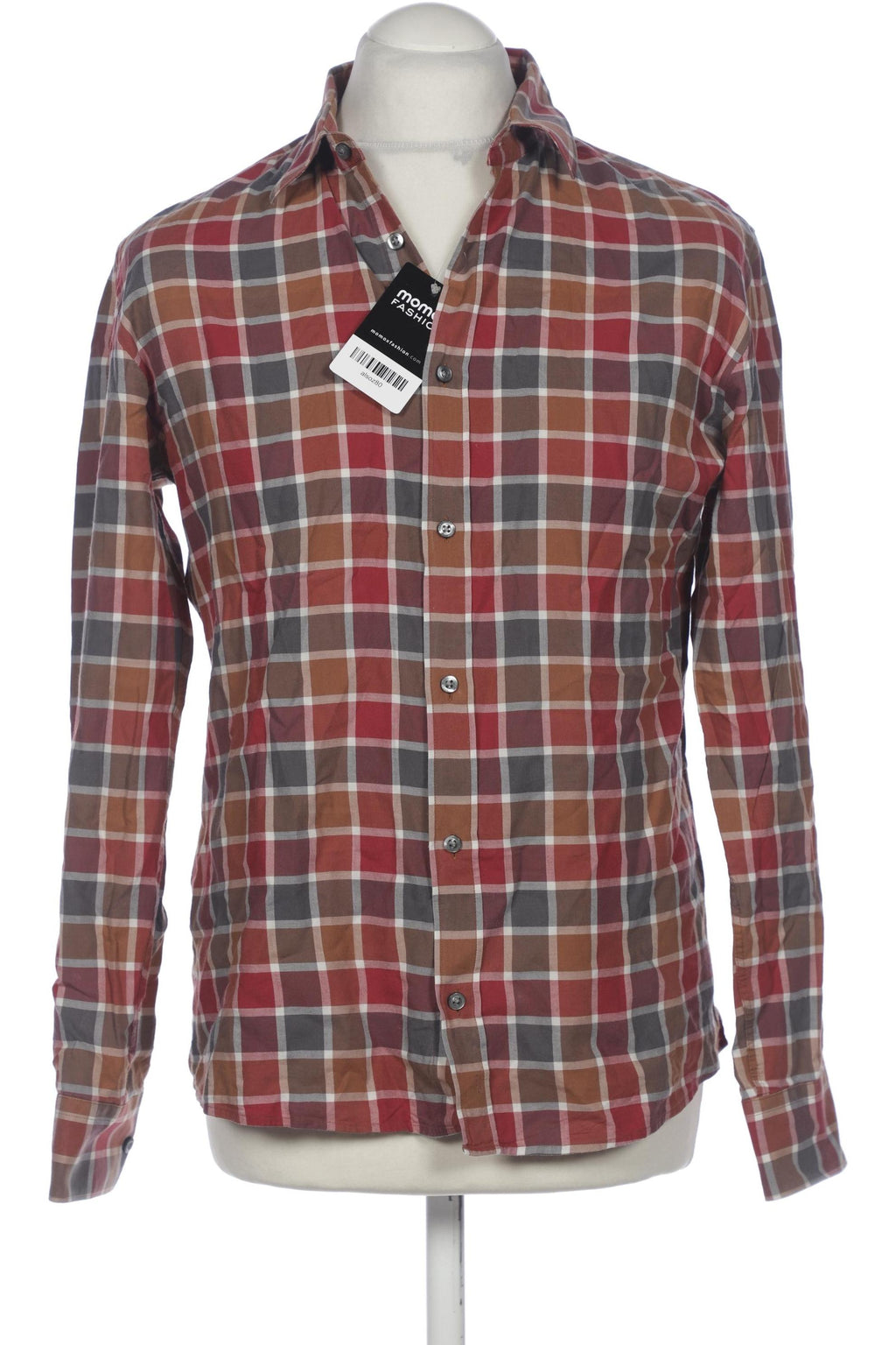 Hugo Boss Men Shirt Red M Cotton 9