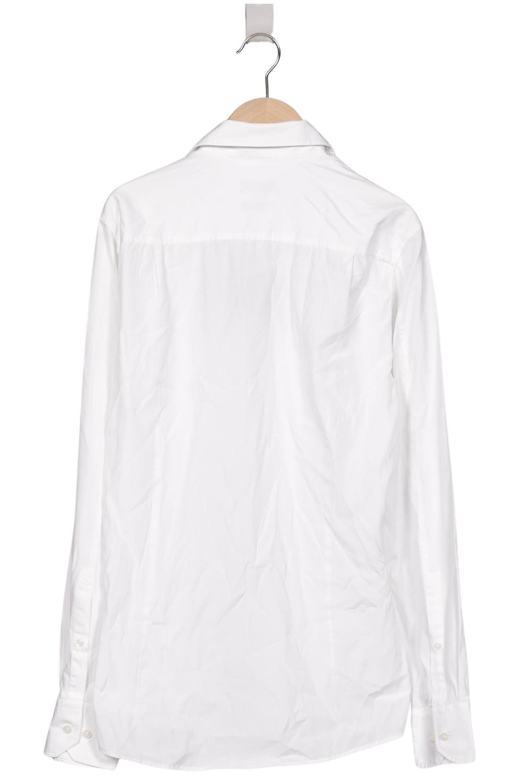 Hugo Boss Men Shirt White S Cotton 10