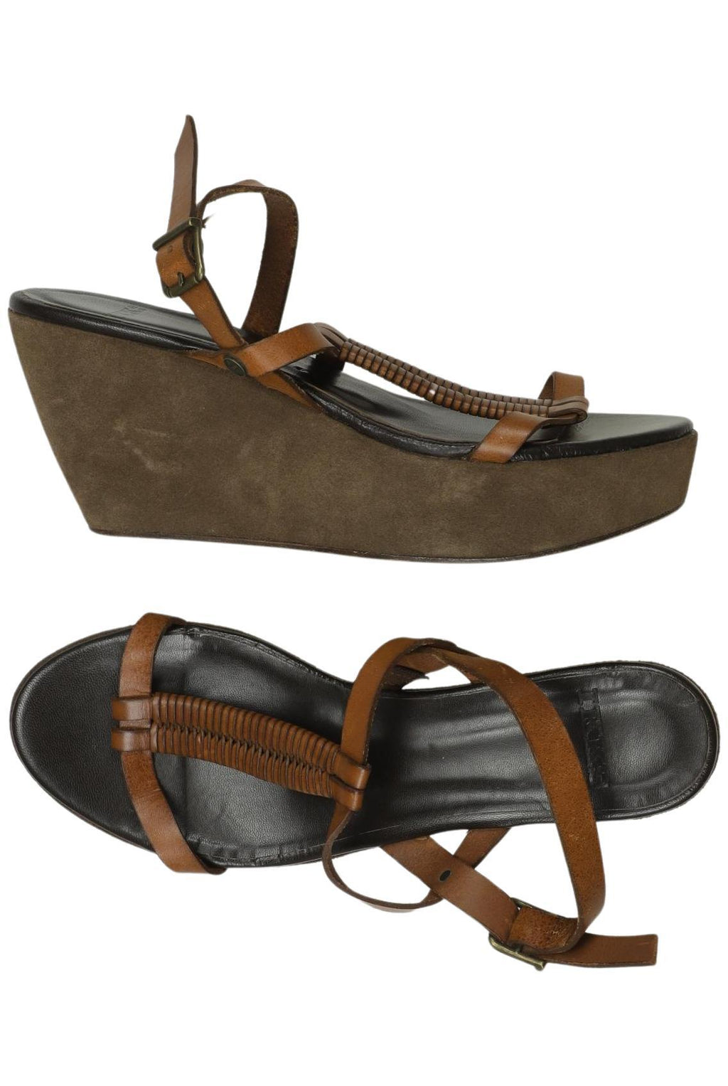 IKKS Women's Sandals Brown EU 39 Leather 2