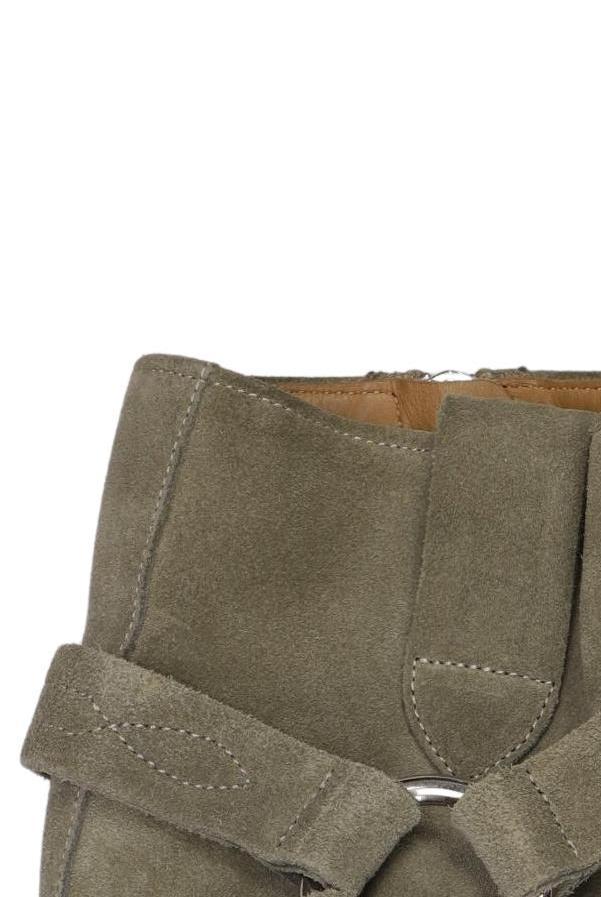 Isabel Marant Etoile Ankle Boots Gray 37 Leather 3