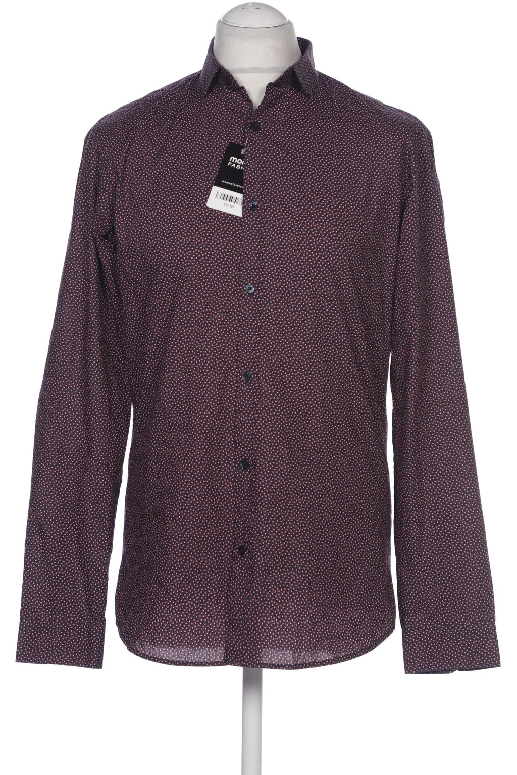 Jack & Jones Herrenhemd, Marineblau, Gr. 42, Baumwolle 5
