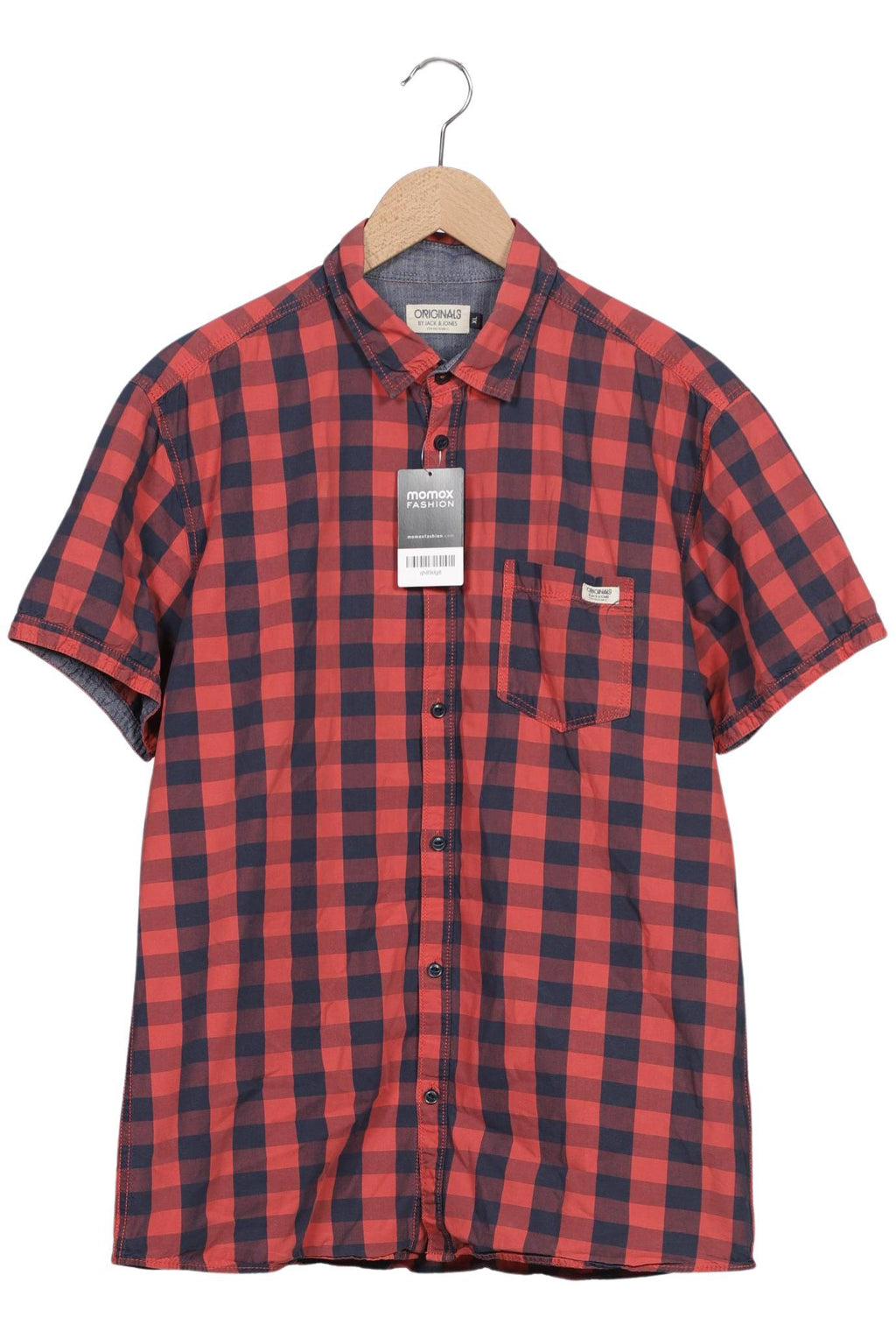 Jack & Jones Men Shirt Red XL Cotton 8