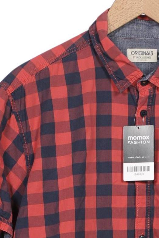 Jack & Jones Men Shirt Red XL Cotton 10