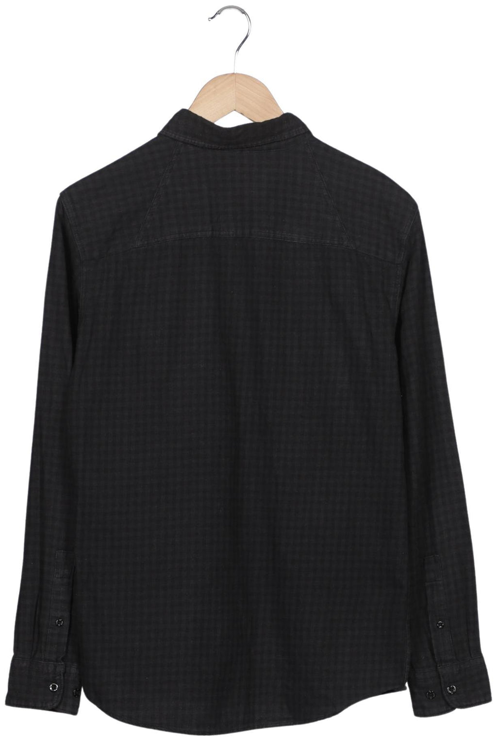 Jack & Jones Herrenhemd Schwarz Gr. S Baumwolle 10