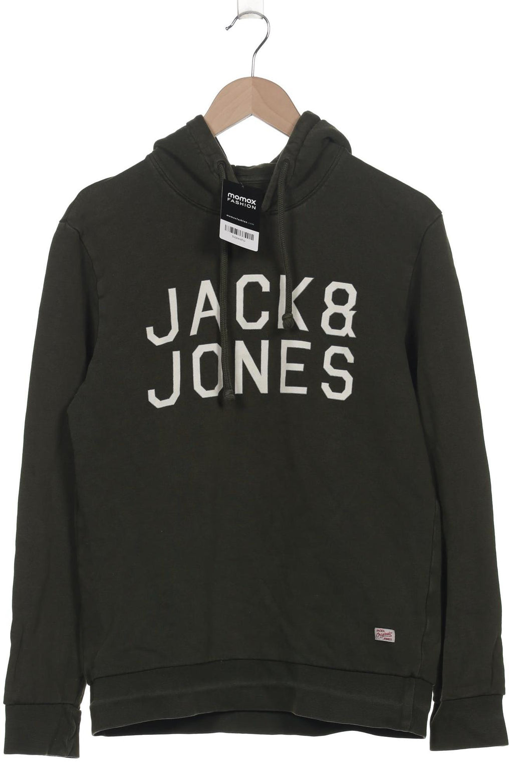 Jack & Jones Hoodie Green Size S Cotton 8