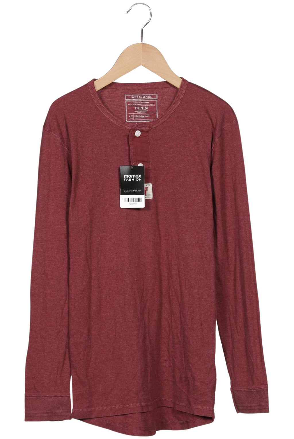 Jack & Jones Men Long Sleeve Shirt Red Size M 3