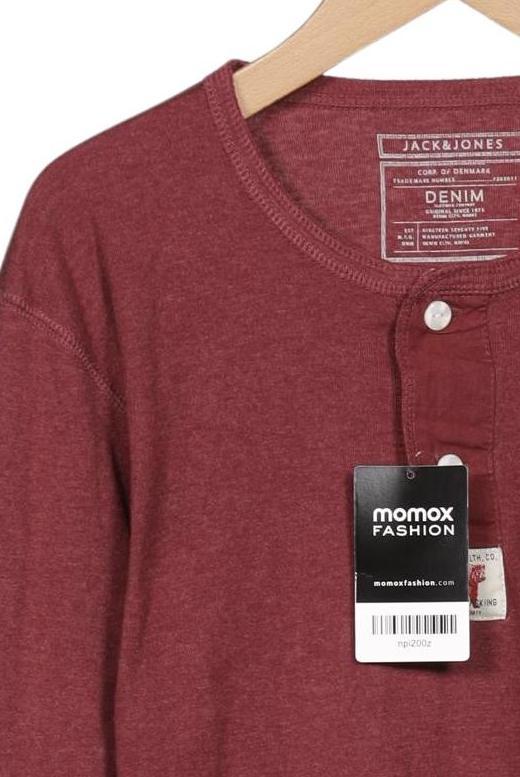Jack & Jones Men Long Sleeve Shirt Red Size M 4