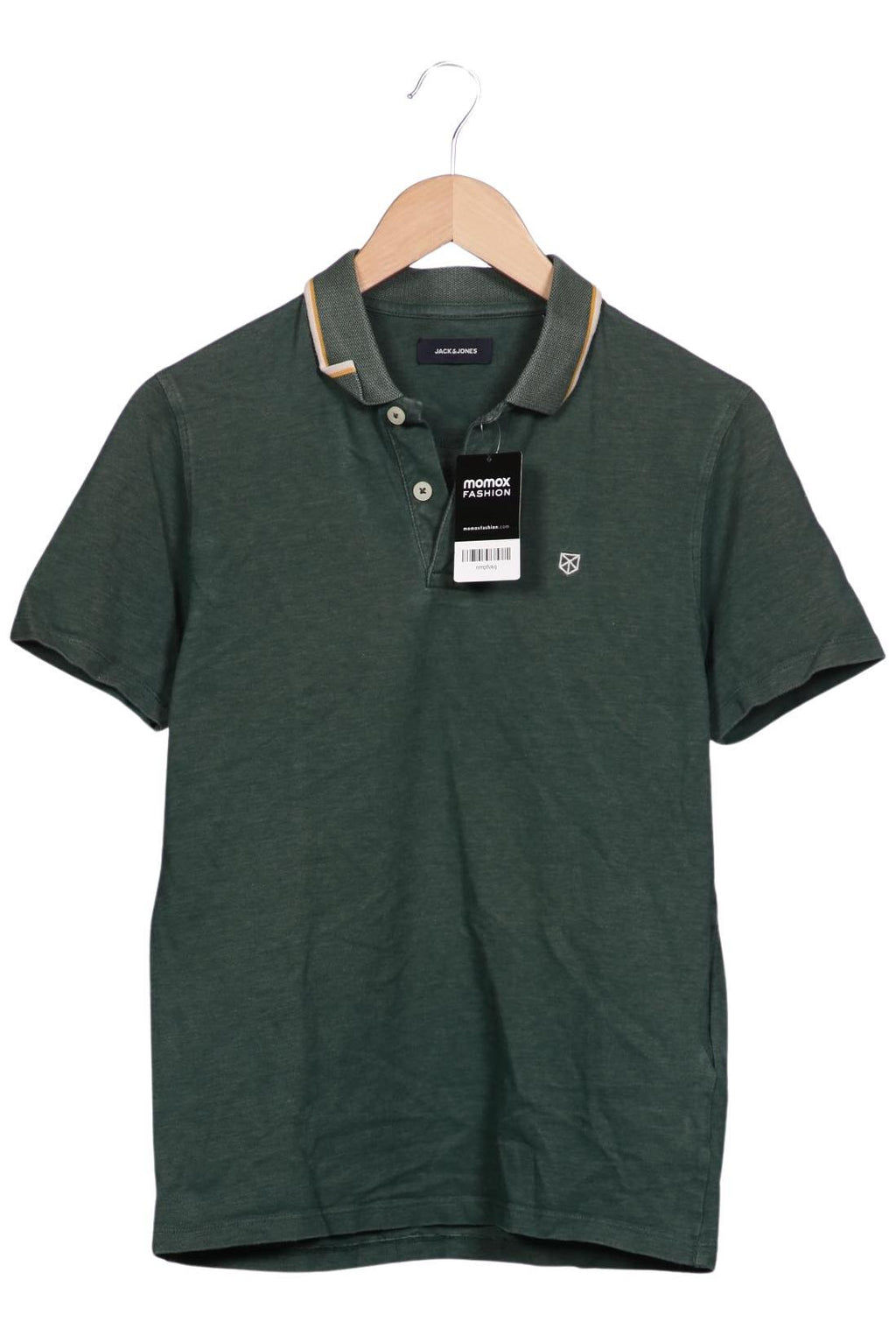 Jack & Jones Polo Shirt Green M Cotton 7