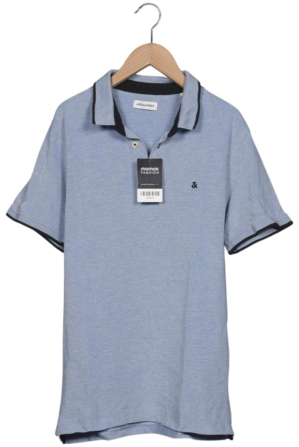 Jack & Jones Polo Shirt Light Blue L Cotton 7