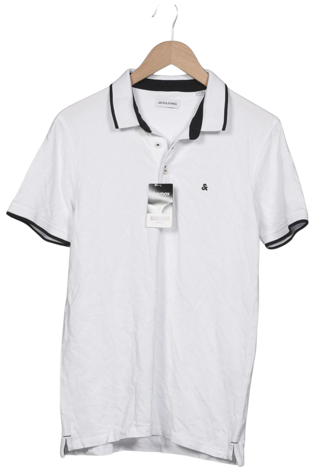 Jack & Jones Herren Poloshirt Weiß Gr. L 4