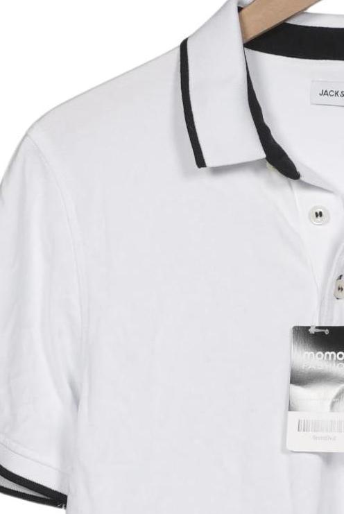 Jack & Jones Herren Poloshirt Weiß Gr. L 5