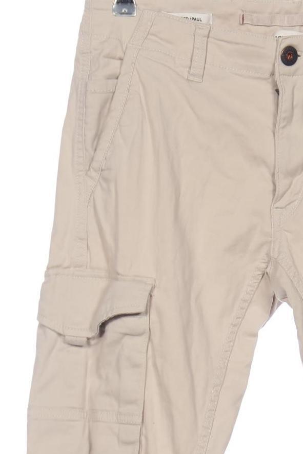 Jack & Jones Men Trousers Cream White W32 Cotton 7