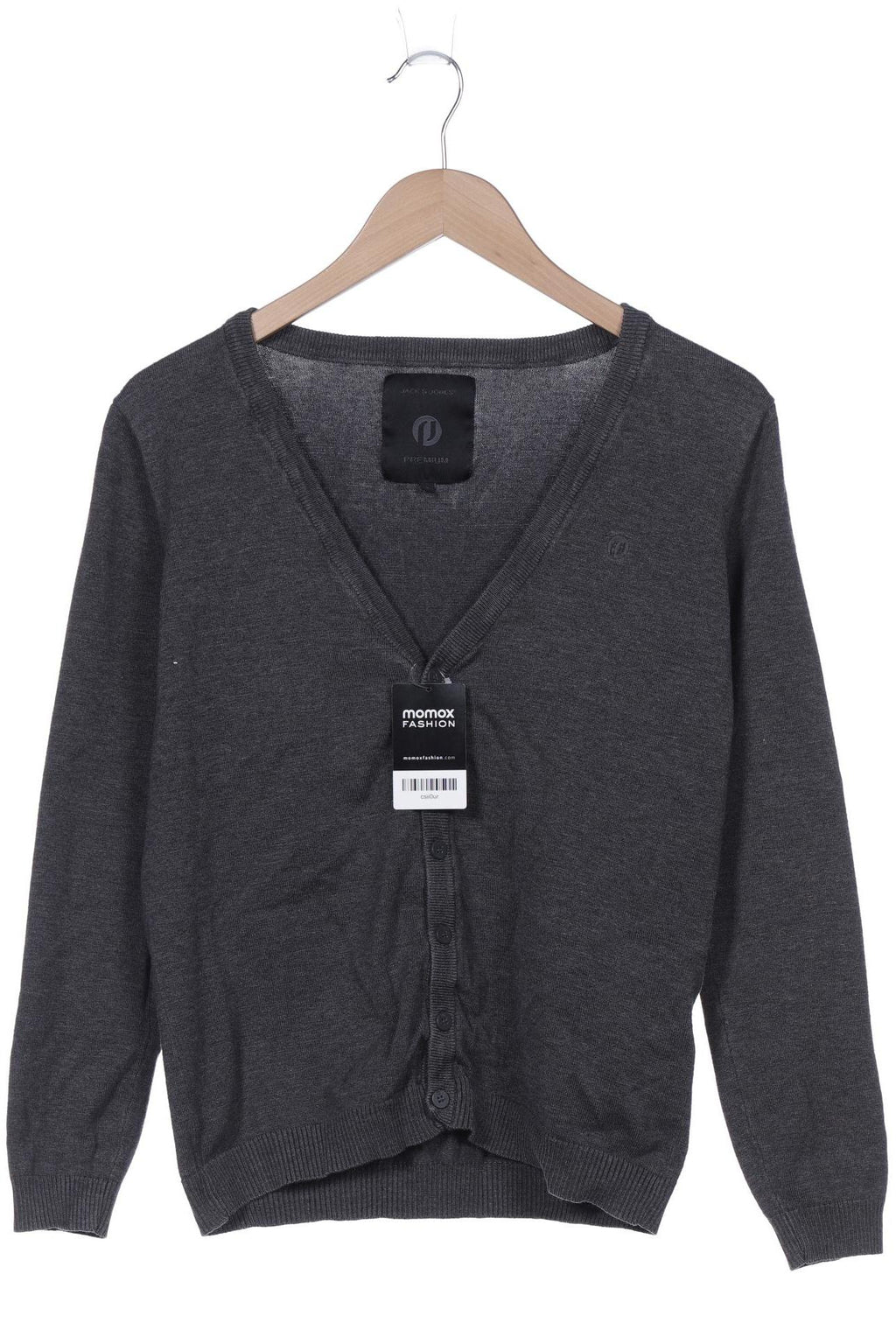 Jack & Jones Men Cardigan Gray Size S 4