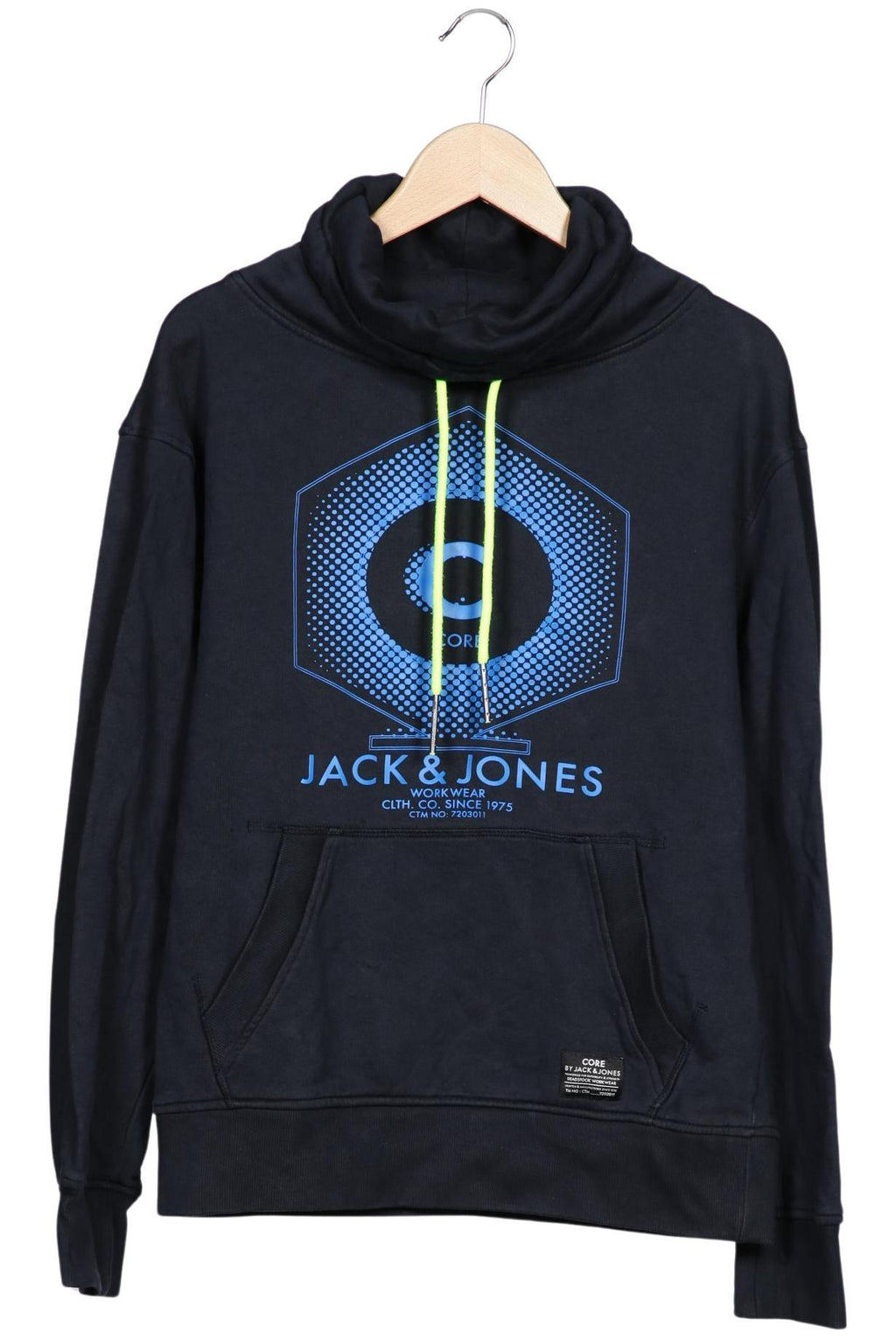 Jack & Jones Herren Pullover Marineblau Gr. L Baumwolle 2