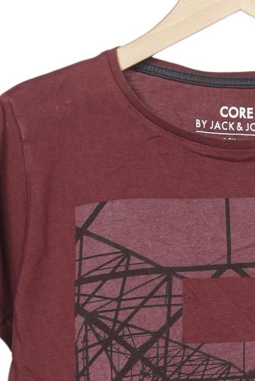 Jack & Jones T-Shirt Bordeaux Size S 3