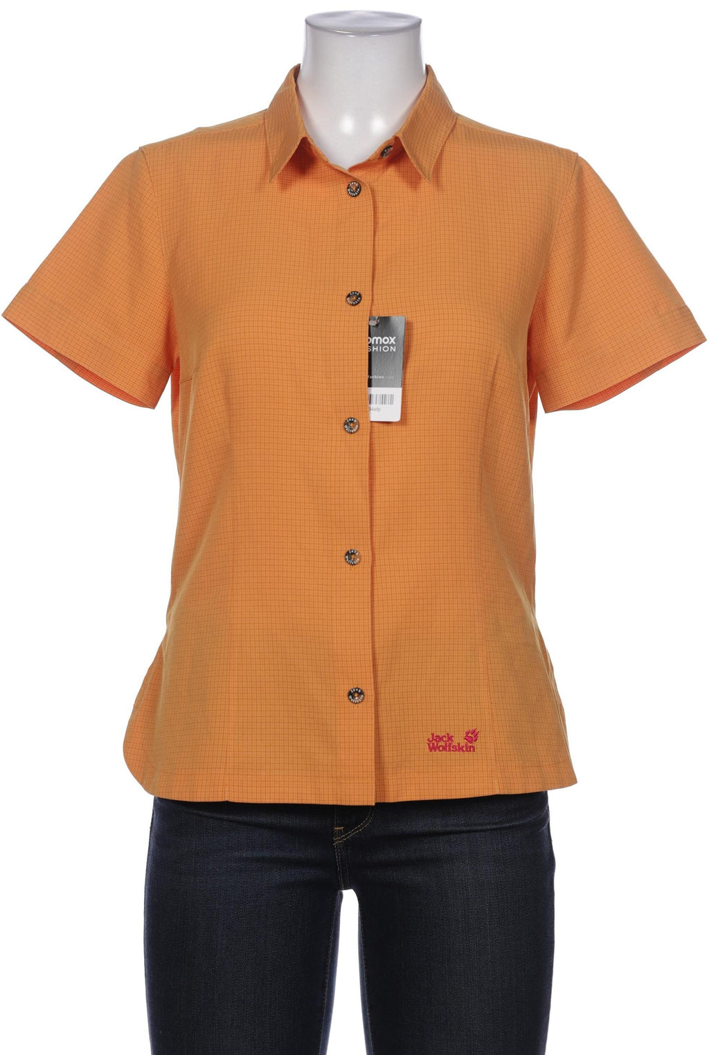 Jack Wolfskin Damen Bluse Orange Gr. M 4