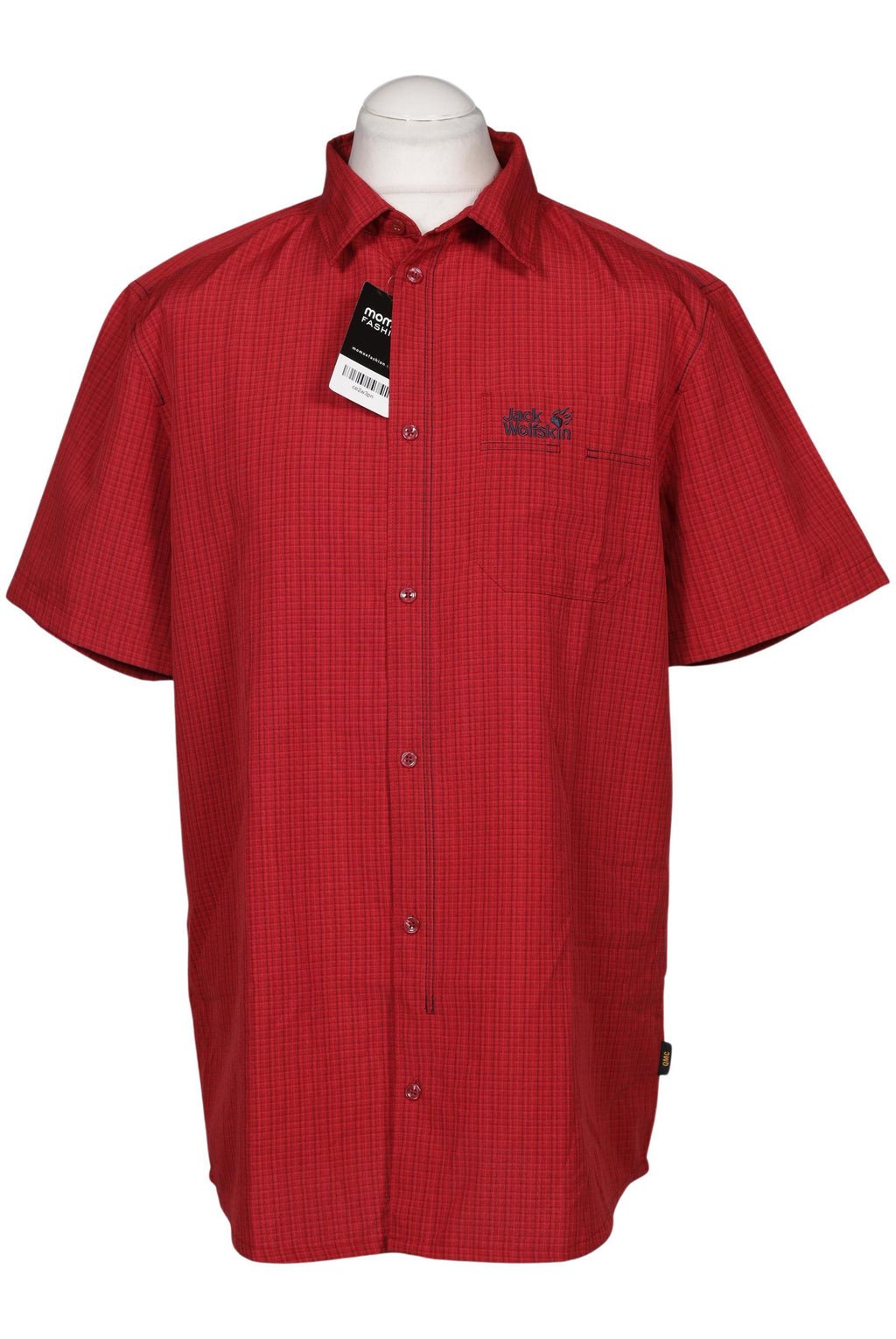 Jack Wolfskin Herren Hemd Rot EU 50 5