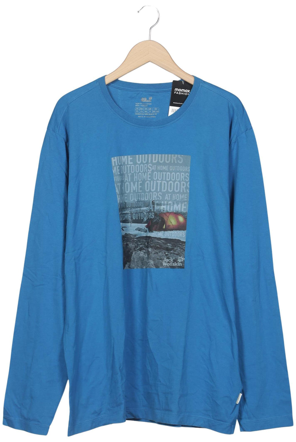 Jack Wolfskin Men Long Sleeve Shirt Blue EU 60 3