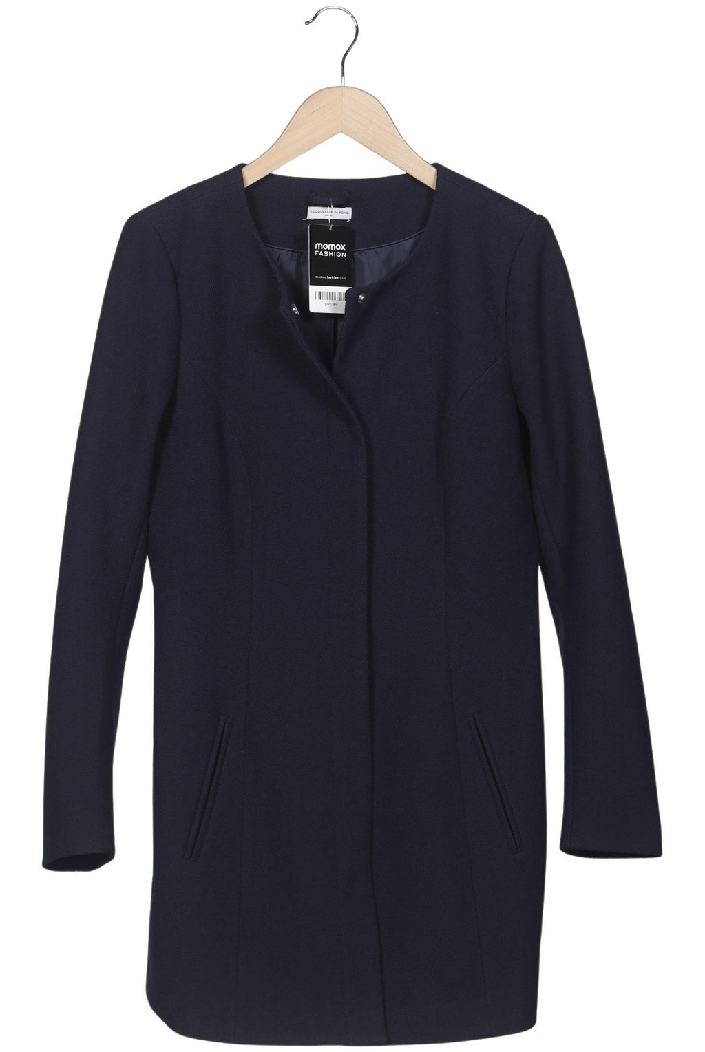Jacqueline de Yong Women Coat Navy Blue Size L 4