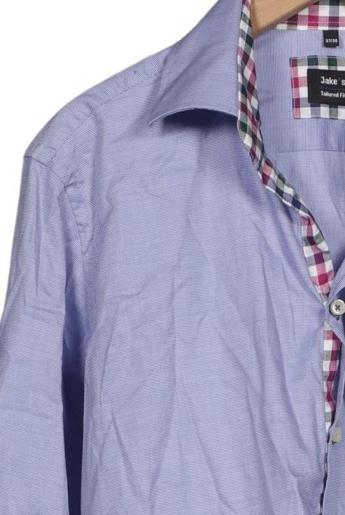 Jake's Men's Shirt Blue 37 9