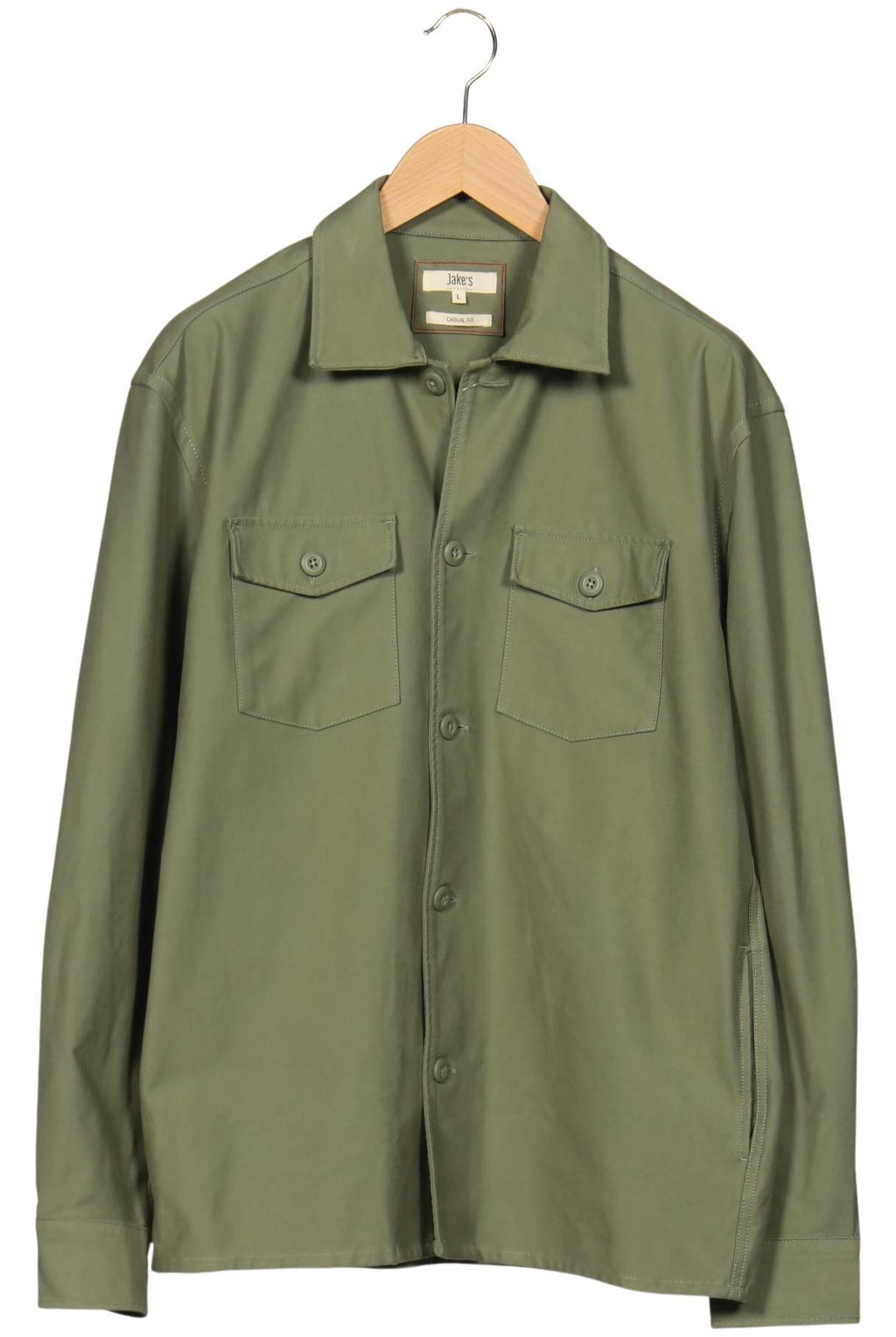 Jake's Men Jacket Green Size L 2