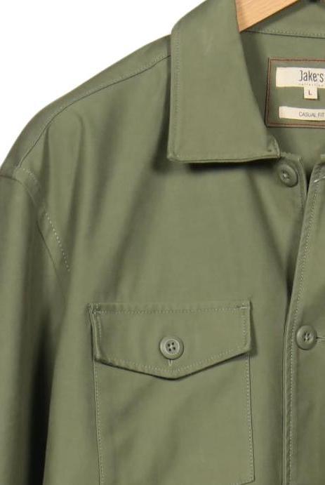 Jake's Men Jacket Green Size L 4