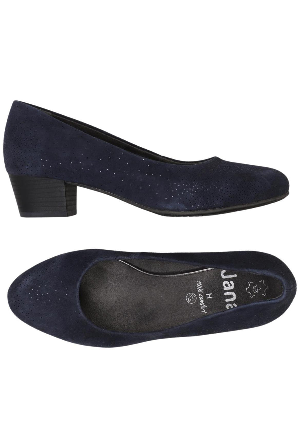 Jana Women's Pumps Navy Blue EU 37 Leather 2
