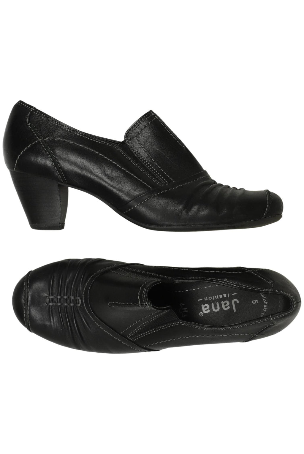 Jana Pumps Black EU 38 Leather 5