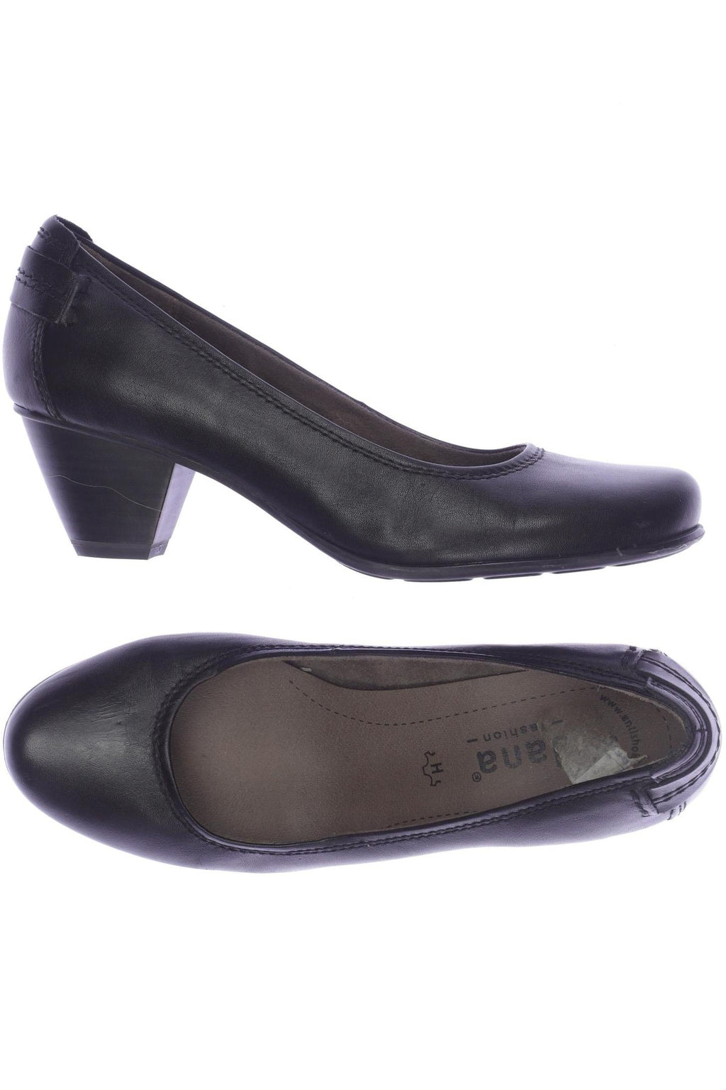 Jana Women's Pumps Black EU 38 Leather 3
