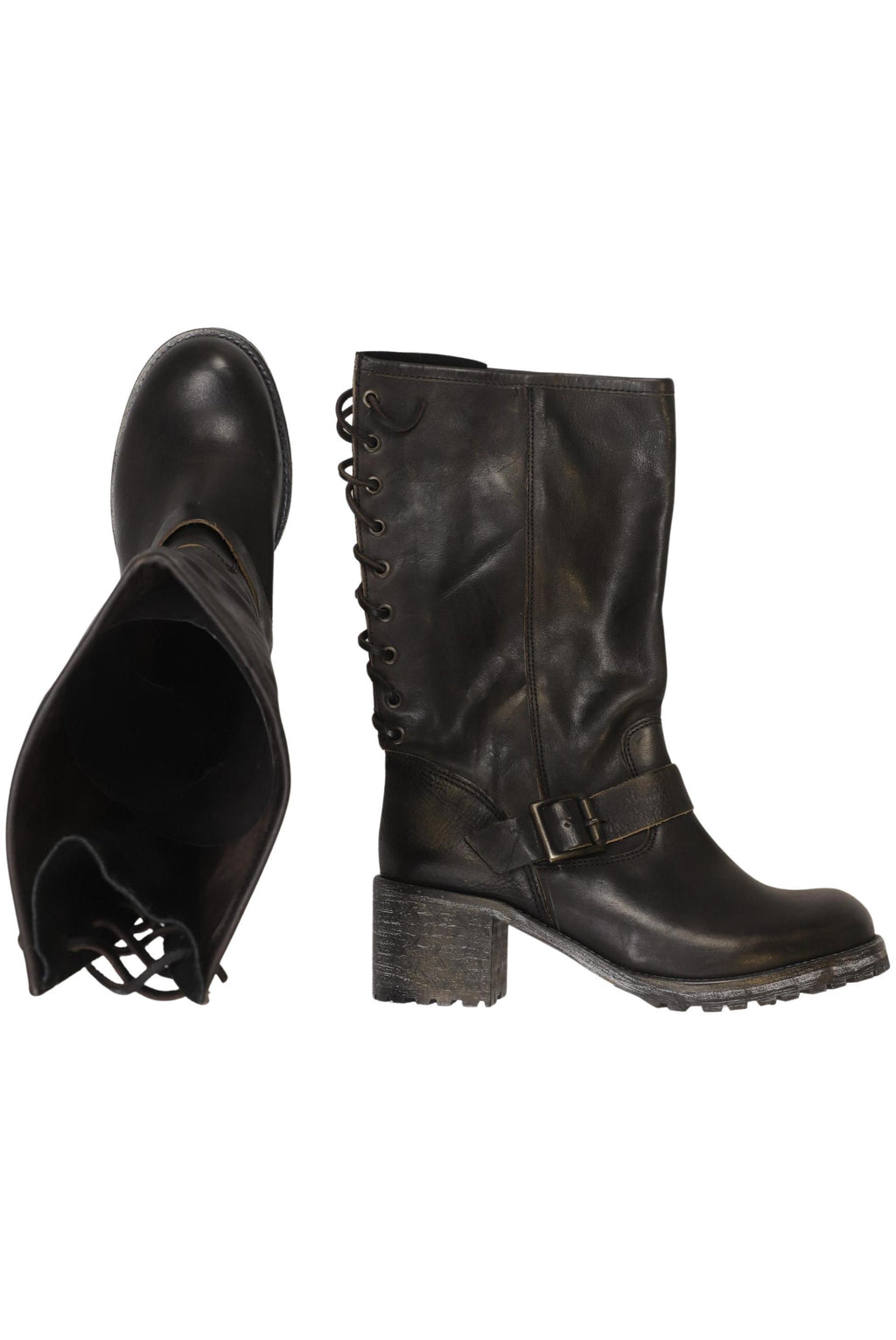 Jeffrey Campbell Women Boots Black EU 38 Leather 2