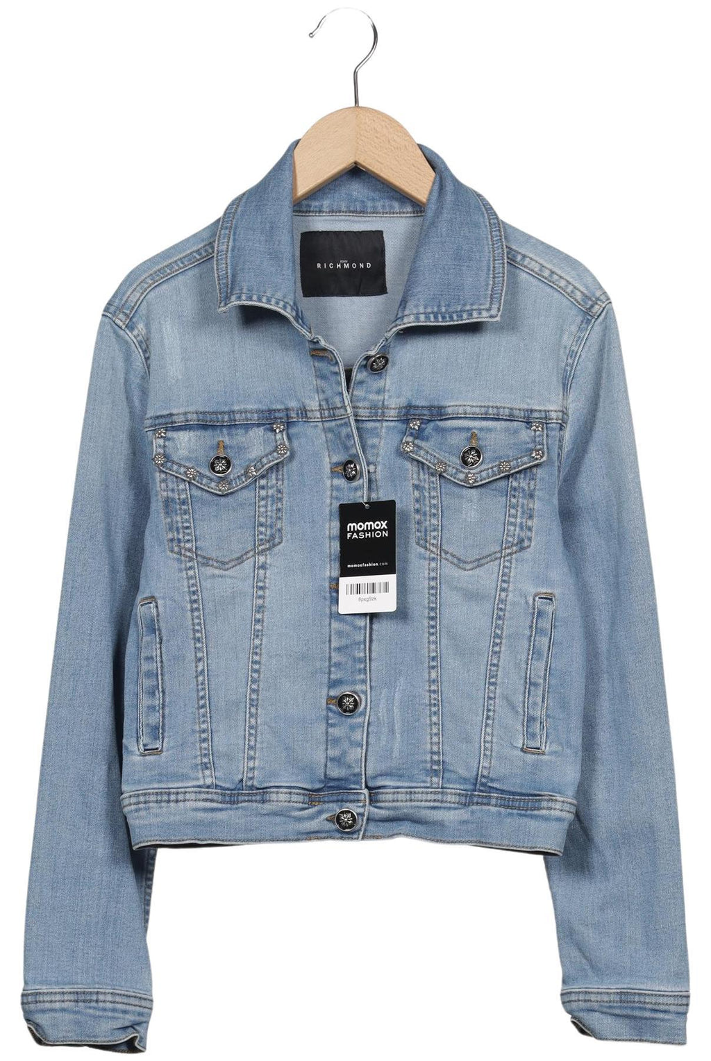 John Richmond Women's Jacket Light Blue Size S 4