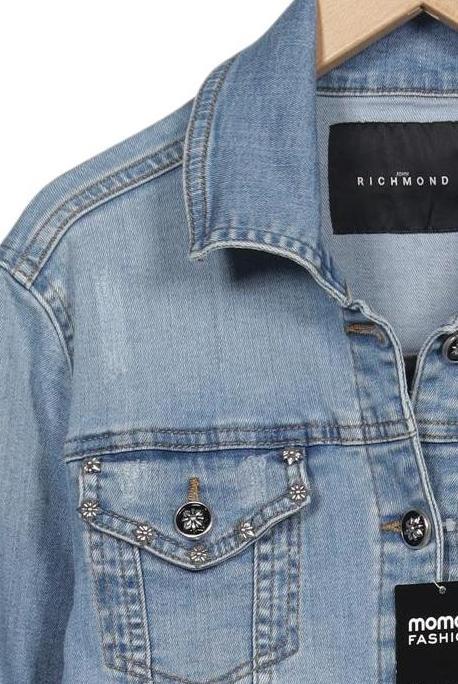 John Richmond Women's Jacket Light Blue Size S 6