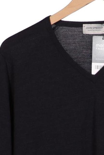 John Smedley Men's Sweater Navy M Wool 4