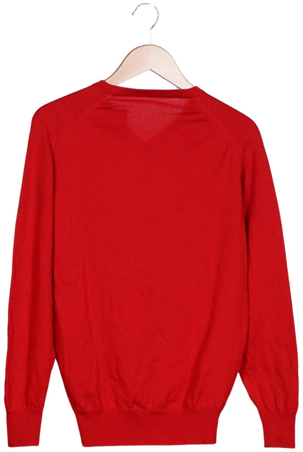 John Smedley Men Sweater Red XL Merino 3