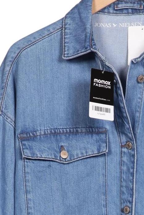 Jonas Nielsen Women Jacket Blue M Cotton 4