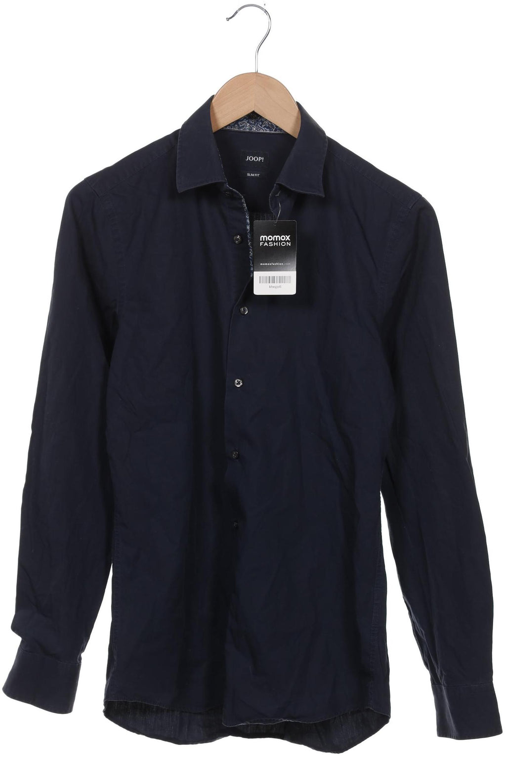 JOOP! Men's Shirt Navy 38 Cotton 8
