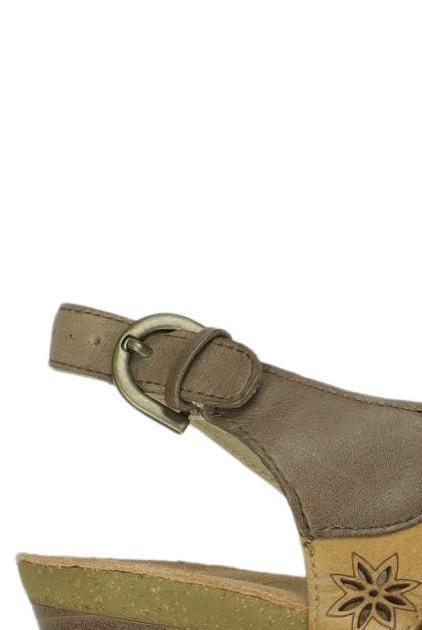 Josef Seibel Damensandalen Beige EU 39 Leder 4