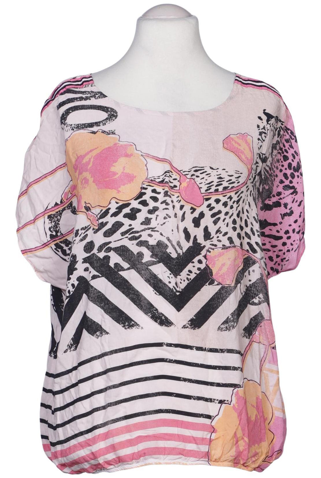 justWhite Women's Blouse Multicolor EU 48 Viscose 2