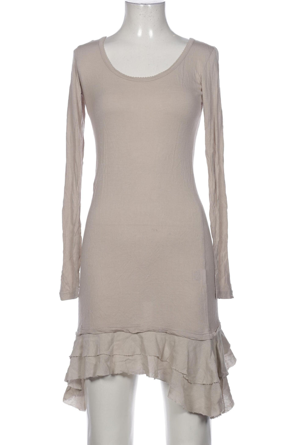 Kaffe Women Dress Beige XS Viscose 4