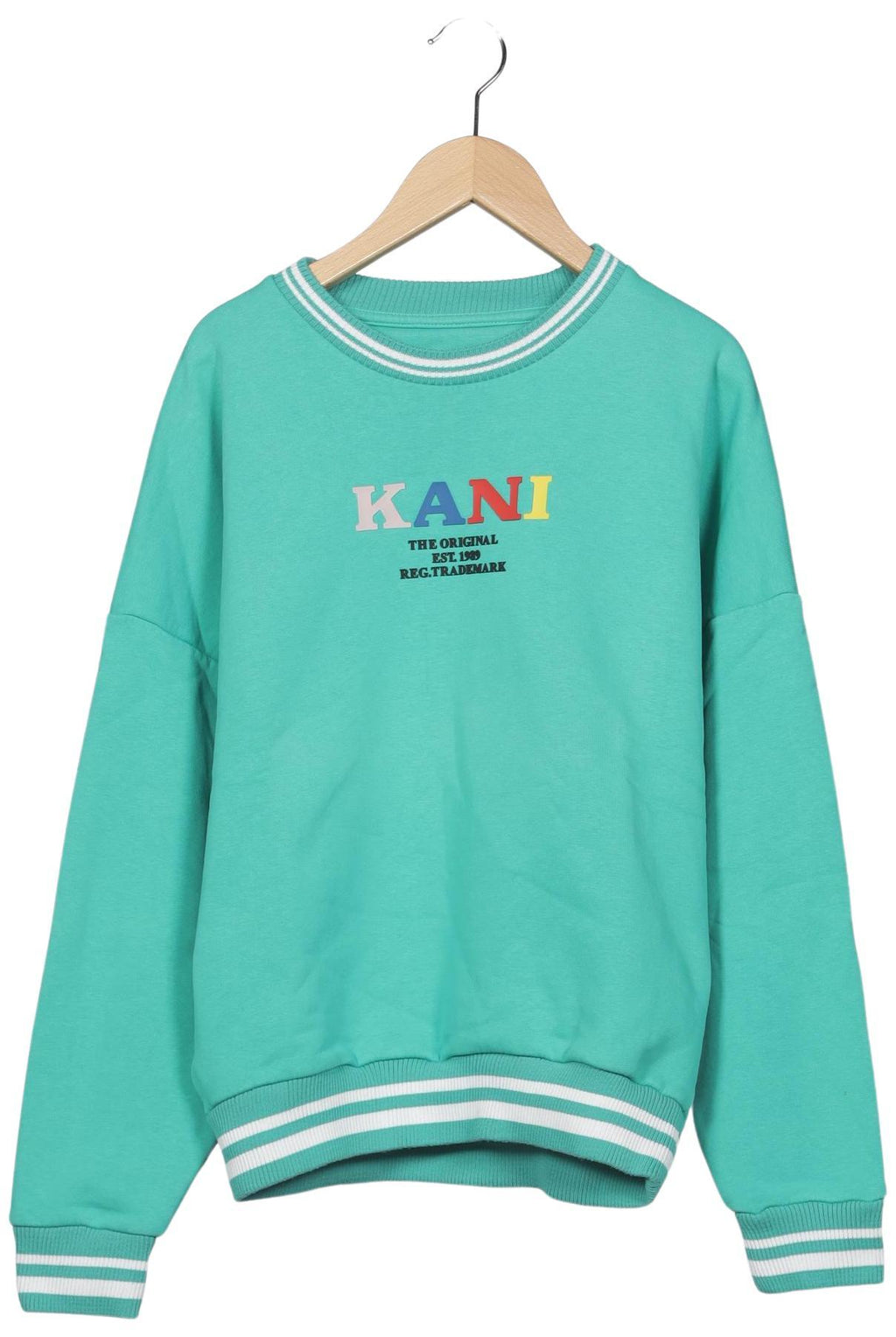 Karl Kani Damen Sweater Türkis M 2