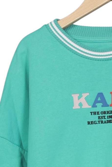 Karl Kani Damen Sweater Türkis M 4
