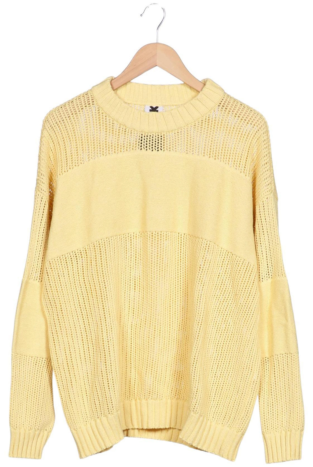 Karo Kauer Damen Pullover Gelb Gr. S 2
