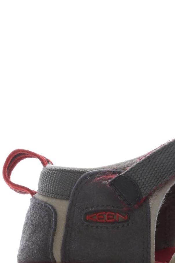 Keen Boys Shoe Gray 32 Synthetic Leather 4