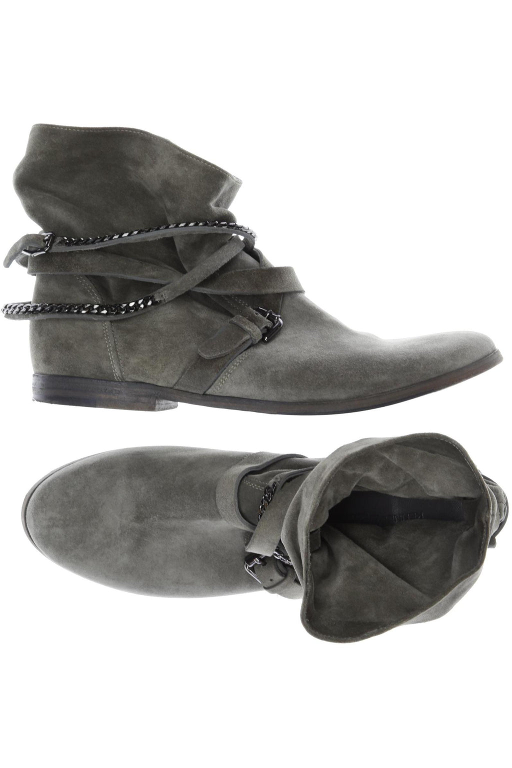 Kennel & Schmenger Women's Ankle Boot Gray Leather EU 40 10